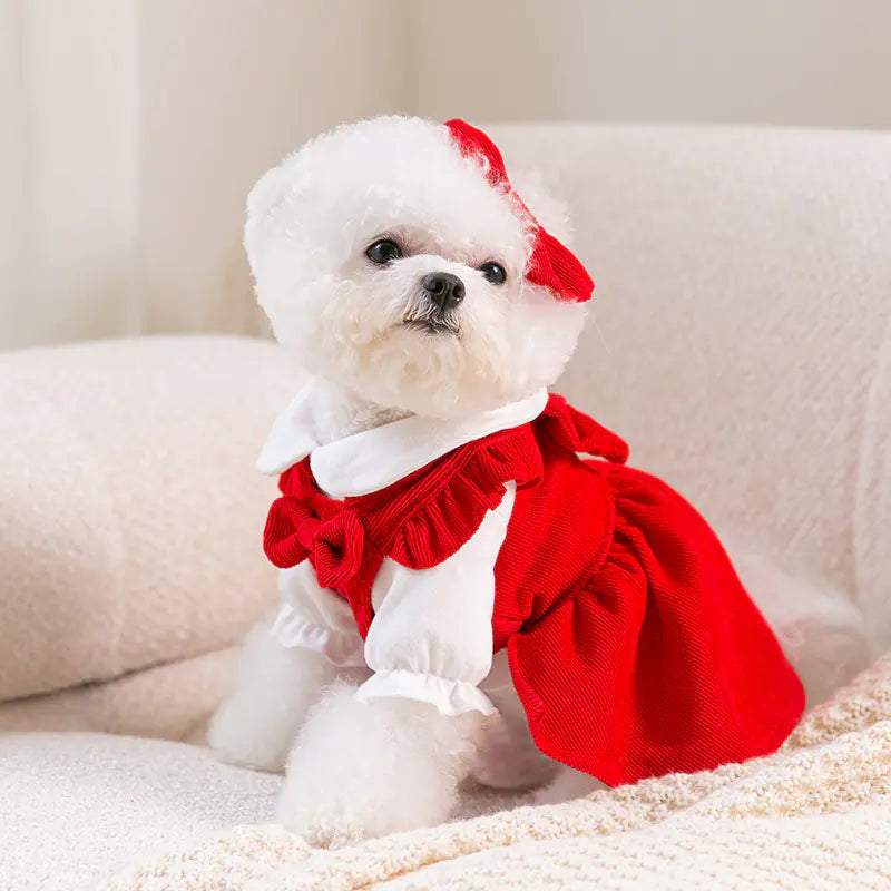 Puppy New Year Clothing for Pets
