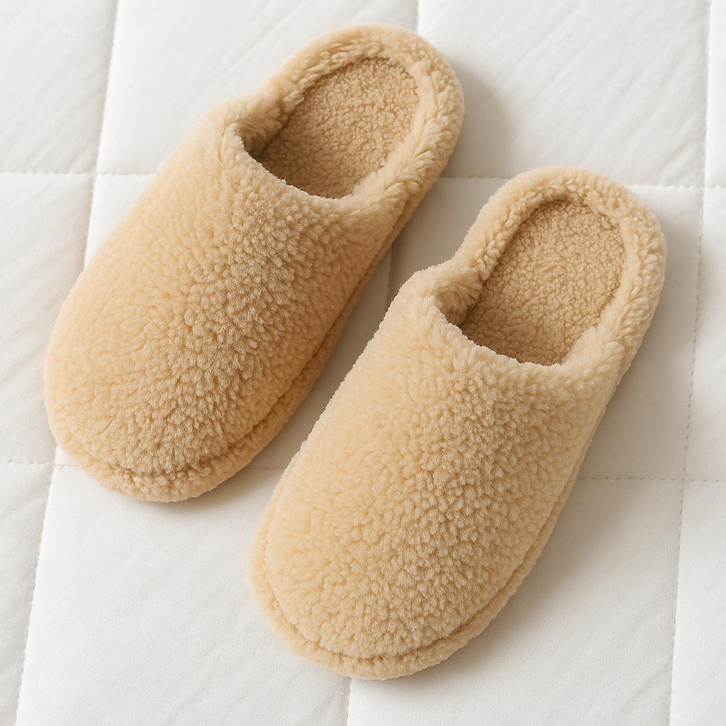 Polar Ev Terliği – Yumuşak Kaymaz Taban | Kışlık Sıcak Tutucu Ev Terliği