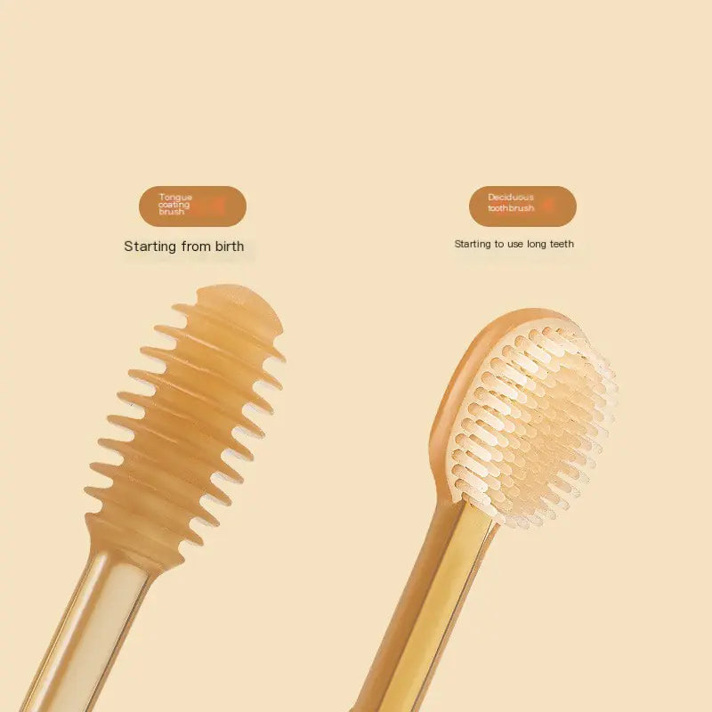 Silikon Bebek Diş Fırçası – Güvenli Ağız ve Diş Temizliği