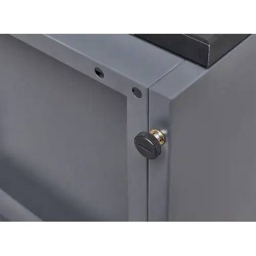 Best Selling New Design Double Door Metal Glass Display Cabinet With Living Room Light Strip