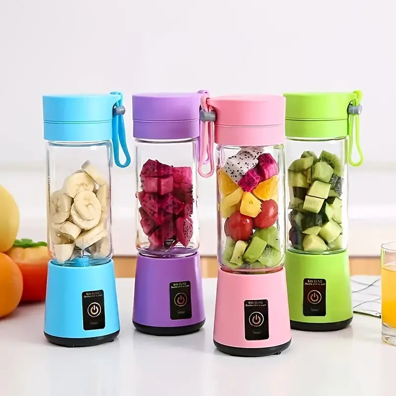 Portable Mini Blender – 6 Blade USB Smoothie Maker