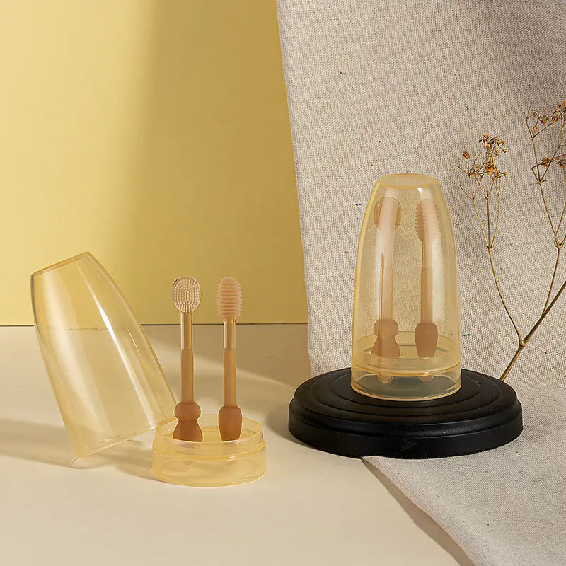 Silikon Bebek Diş Fırçası – Güvenli Ağız ve Diş Temizliği