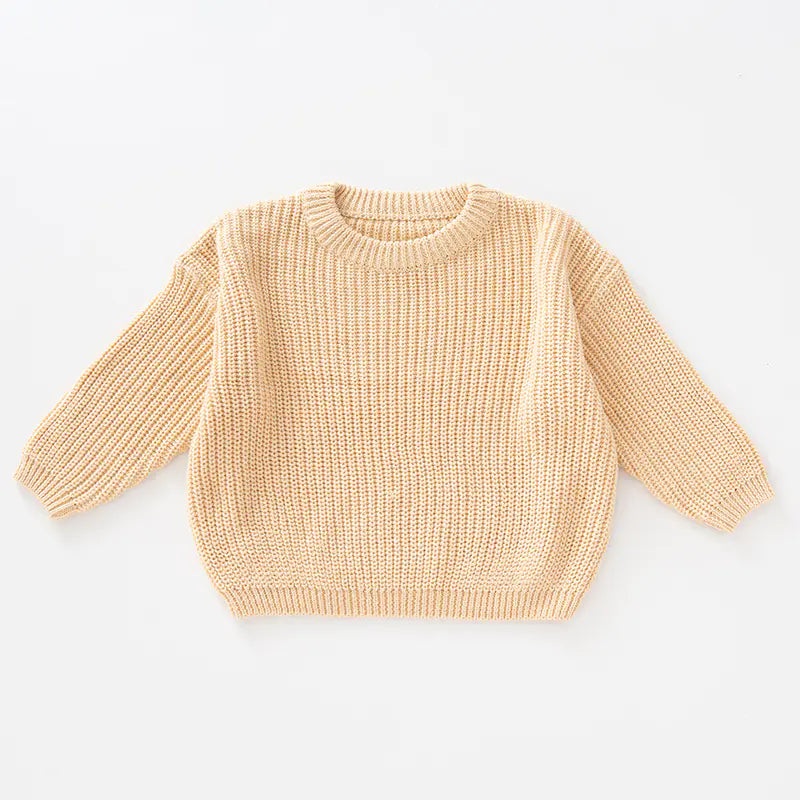 Children's Pullover Knitting Sweater - Hot Selling