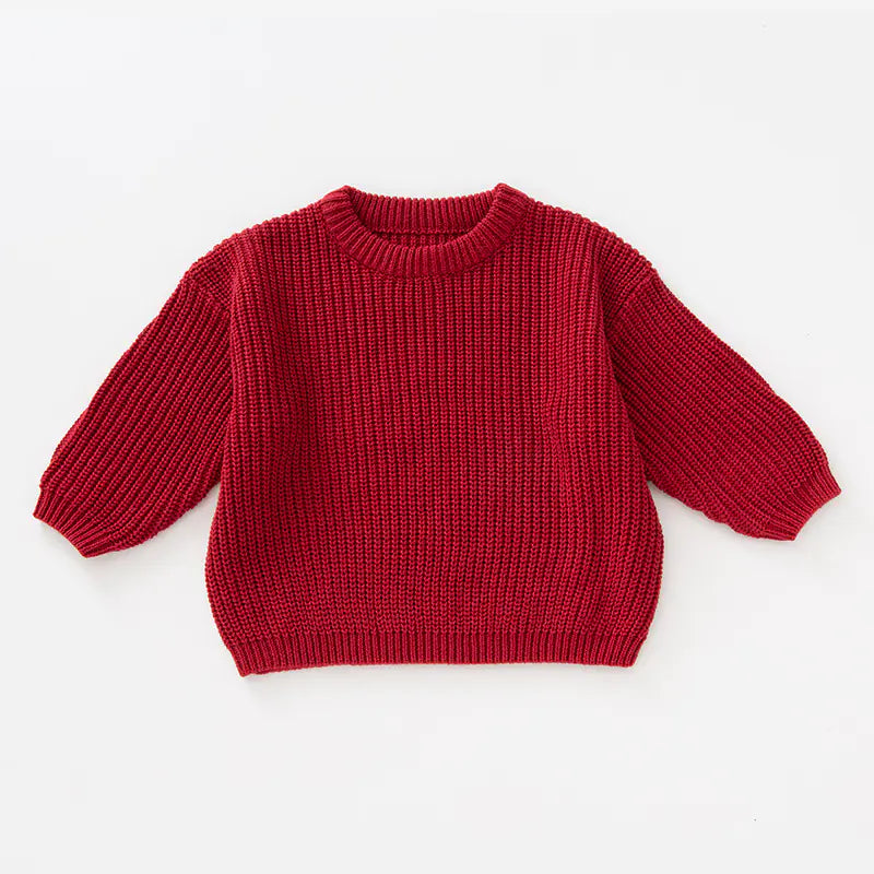 Children's Pullover Knitting Sweater - Hot Selling